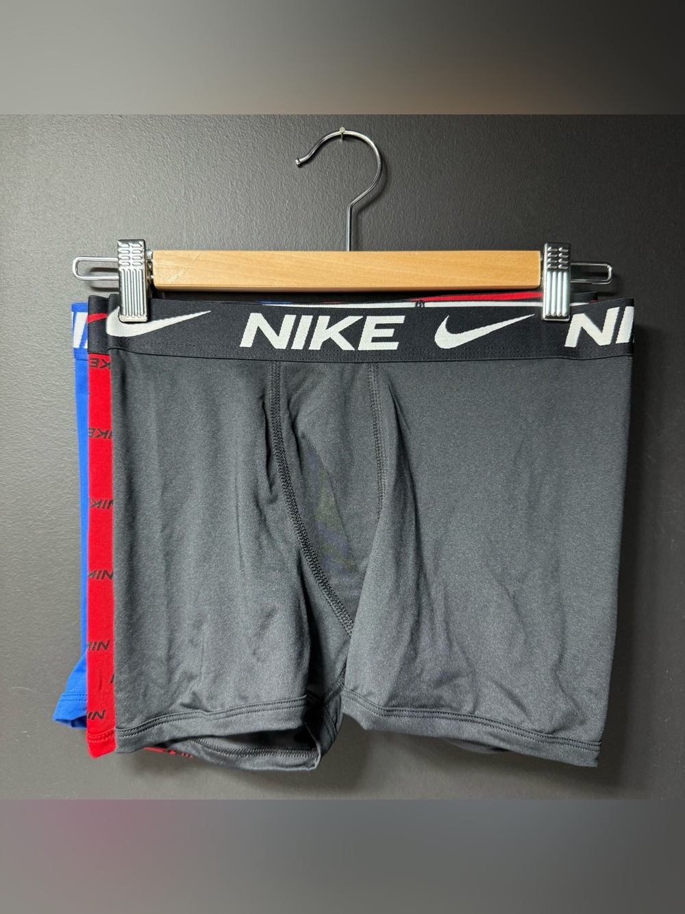 New Boy's NIKE Set Of 3 Boxer Brief Size L